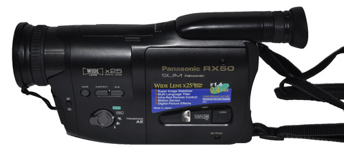 Videocamera vintage panasonic - videocamera,